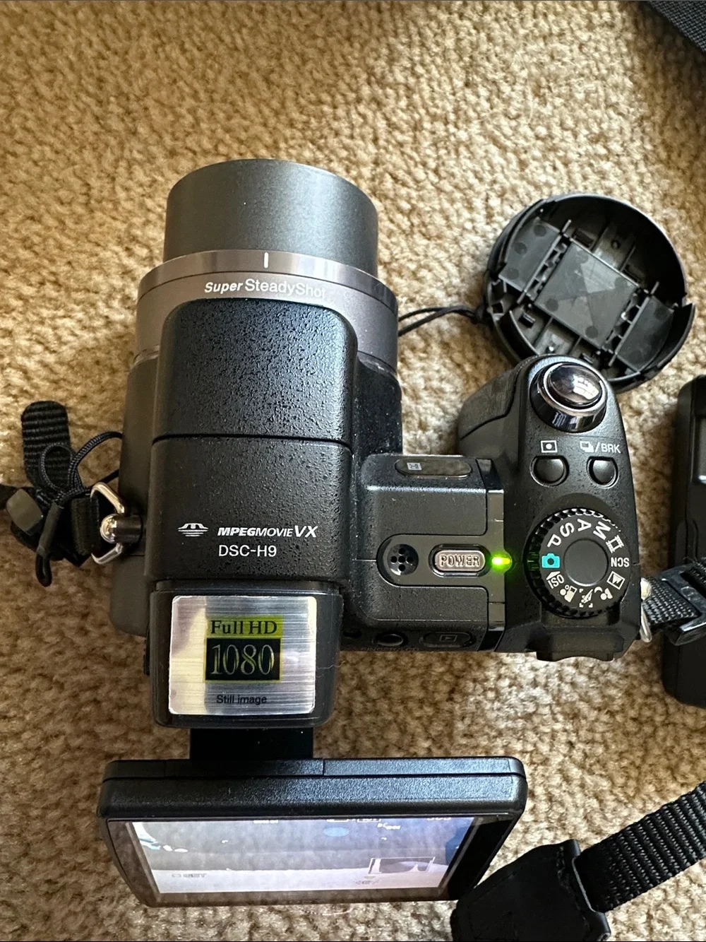 Sony Black mpegmovie Camera and Kit with Shoulder Bag and Lens Accessories